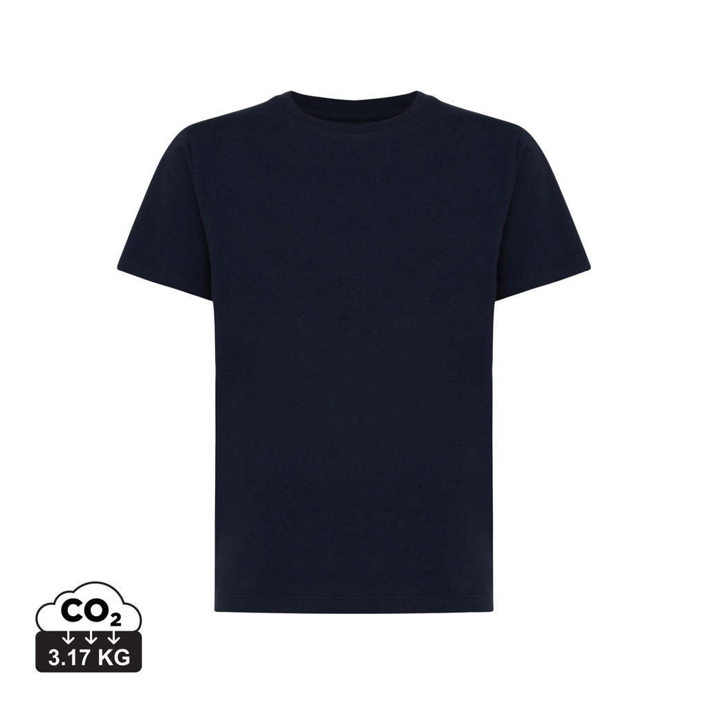 T-shirt promotionnel Enfant coton bio 160g Koli Iqoniq Bleu marine